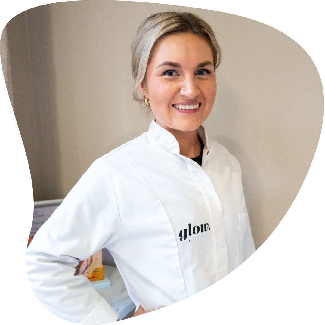 Huidtherapeut van Glow Institute, aangesloten bij KP en NVH